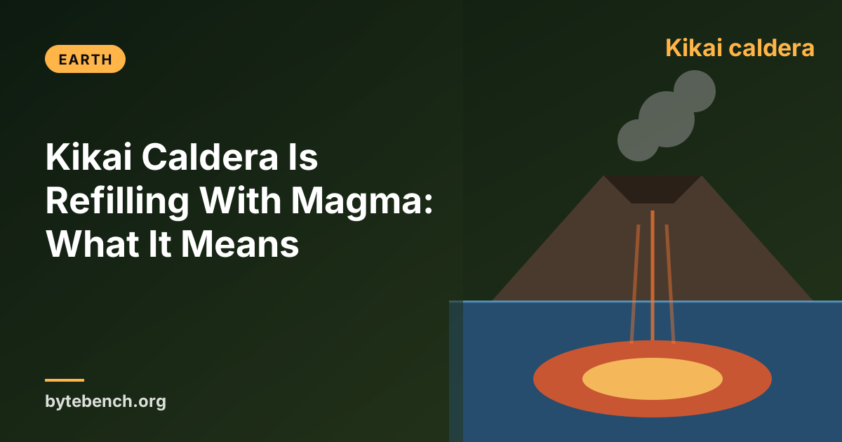 Japan's Kikai Supervolcano Is Refilling With Magma: Should We Worry?